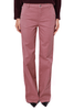 PANTALONE CHINO IN COTONE STRETCH ROSA