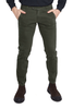 PANTALONE UOMO CHINO IN COTONE STRETCH VERDE