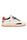 MEN'S SNEAKERS IN LEATHER WITH COLORFUL DETAIL WHITE