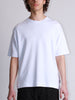 T-SHIRT GIROCOLLO OVERSIZE BIANCO