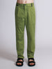 PANTALONE CHINO RELAXED FIT IN COTONE VERDE