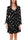 2 IN 1 BLACK POLKA DOT DRESS