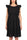 SLEEVELESS SUMMER DRESS IN PURE BLACK COTTON