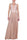 LONG DRESS WITH EMBROIDERED BODICE NUDE