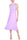 LILAC MIDI DRESS WITH AMERICAN NECKLINE