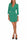 ROBE MANTEAU DRESS DOUBLE BREASTED GREEN