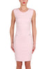 PINK SLEEVELESS TUBE DRESS