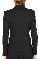 Liu Jo Black blazer doppiopetto in punto milano nero