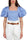 BLUSA CROPPED CON MANICHE A PALLONCINO AZZURRO