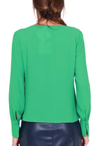 Liu Jo Black blusa maniche lunghe verde