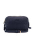 BLUE EMBOSSED LOGO SHOULDER BAG