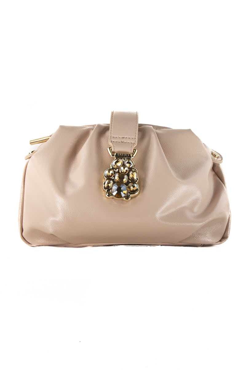 Liu Jo Borse borsa morbida con castoni gioiello beige