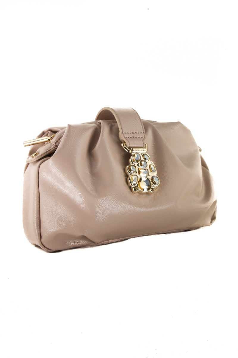 Liu Jo Borse borsa morbida con castoni gioiello beige