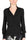 ELEGANT SHIRT WITH BLACK CROSS NECKLINE