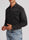 MEN'S LONG SLEEVE BLACK JEANS SHIRT