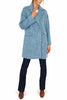 OVERSIZE SHORT COAT BLUE