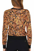 Liu Jo White cardigan con stampa fantasia