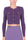 PLUM RIBBED KNIT SHORT CARDIGAN