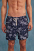 MEN'S SWIMSUIT WITH BLUE HAWAII PRINT