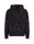 Kapuzenpullover mit Ton-in-Ton-Logo in Schwarz