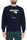 HERREN-SWEATSHIRT MIT RUNDHALS UND BLAUEM SNOOPY-PATCH