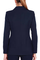 Emme Marella giacca blazer doppiopetto blu