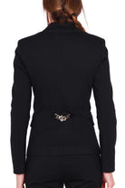 Liu Jo Black giacca blazer doppiopetto nero