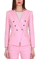 Emme Marella giacca blazer doppiopetto rosa