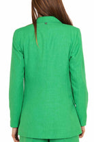 Dixie giacca blazer doppiopetto verde