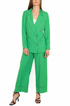 Dixie giacca blazer doppiopetto verde