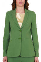 Pennyblack giacca blazer in cady stratch verde