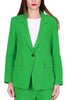 PURE LINEN GREEN BLAZER JACKET