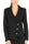 BLACK MILANO STITCH FABRIC BLAZER JACKET