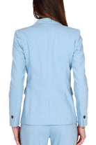 Emme Marella giacca blazer monopetto azzurro