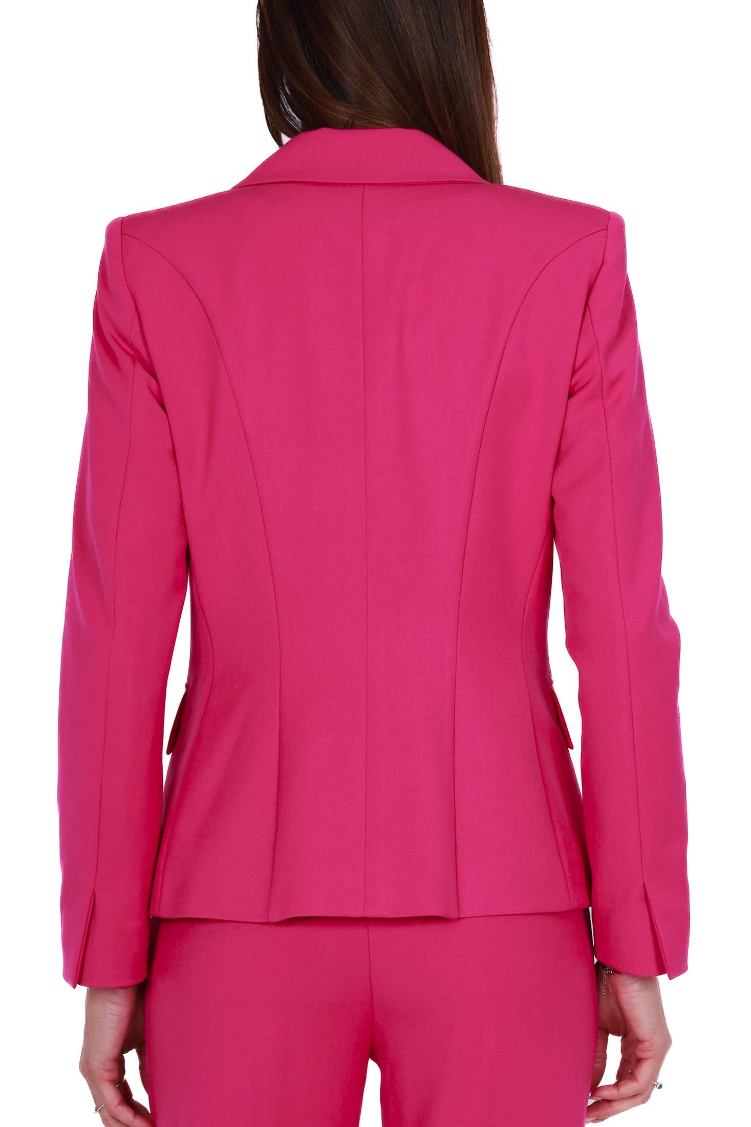 Emme Marella giacca blazer monopetto fuxia