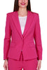 SINGLE BREASTED BLAZER JACKET FUCHSIA