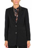 GIACCA BLAZER MONOPETTO OVERSIZE NERO