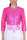 GIACCA CROPPED IN ECOPELLE FUXIA