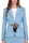 ELEGANTE JACKE MIT BLAUER SCHLEIFE