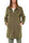 GIACCA IN FELPA LUNGA LINEA OVERSIZE VERDE