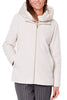 WOMEN'S SHORT WINTER JACKET WITH BUTTER HOOD