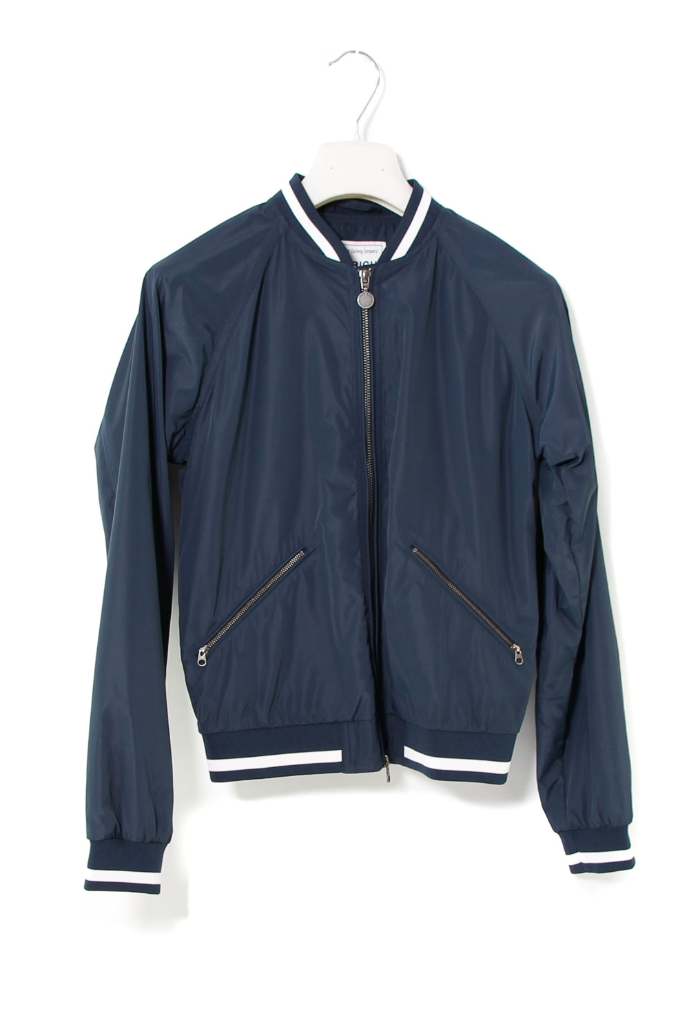 Woolrich Europe Srl giubbino stile bomber in nylon blu