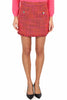 SHORT SKIRT IN FUCHSIA BOUCLE