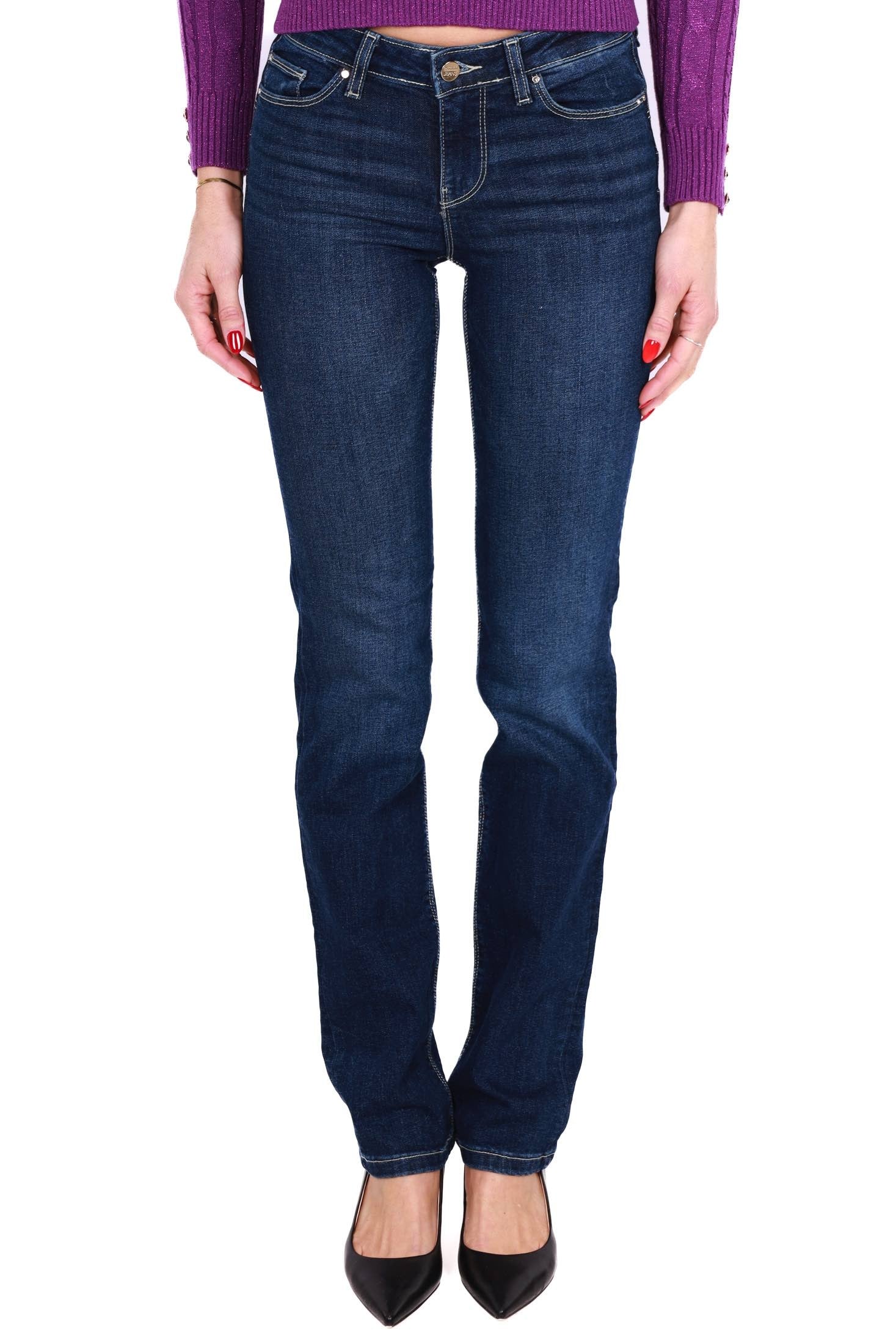 Fracomina jeans boot cut in denim stretch blu