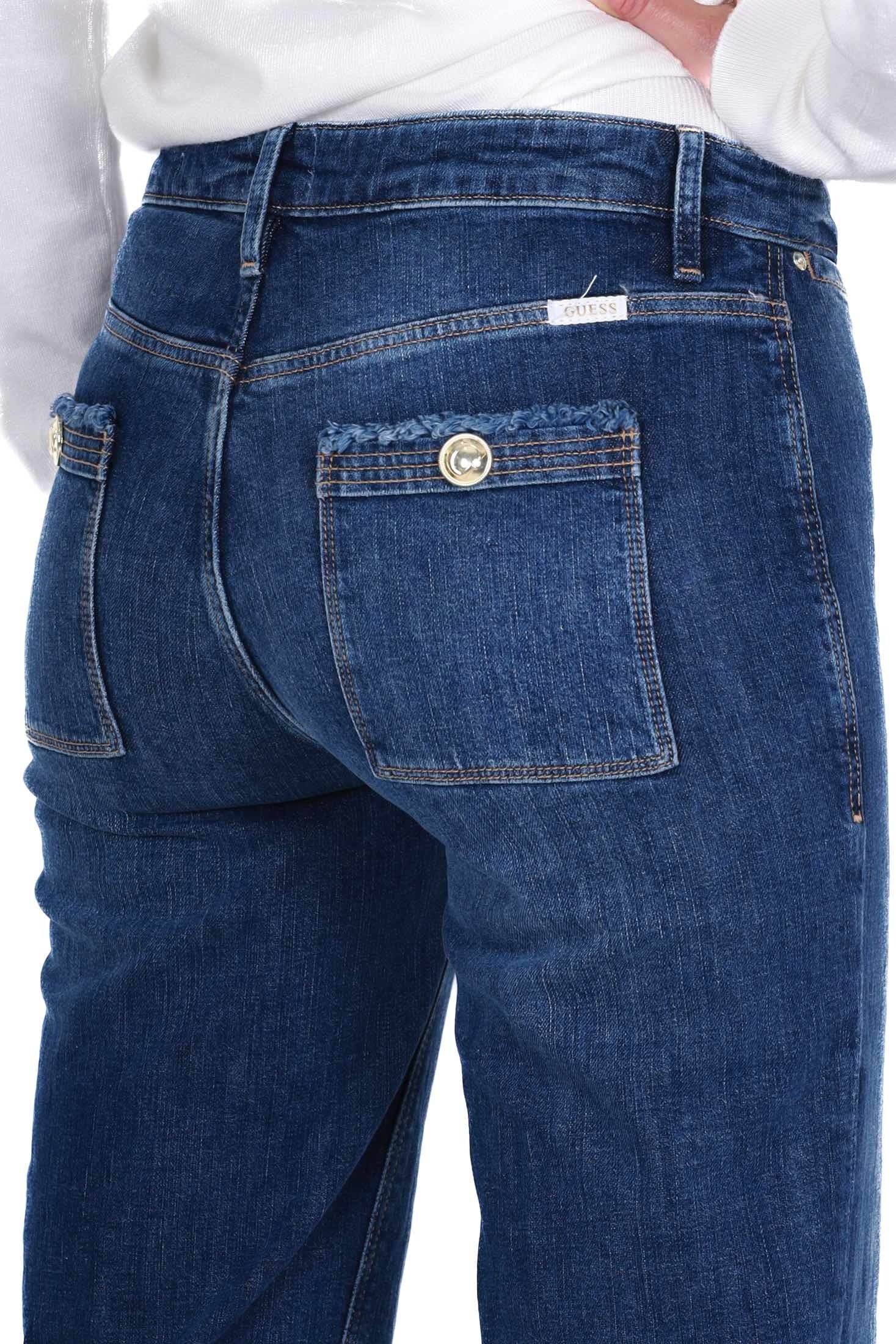 Guess Donna jeans boot cut in denim stretch blu