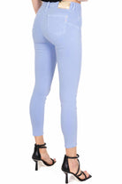 Fracomina jeans skinny in bull denim azzurro