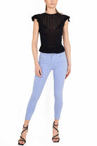 Fracomina jeans skinny in bull denim azzurro