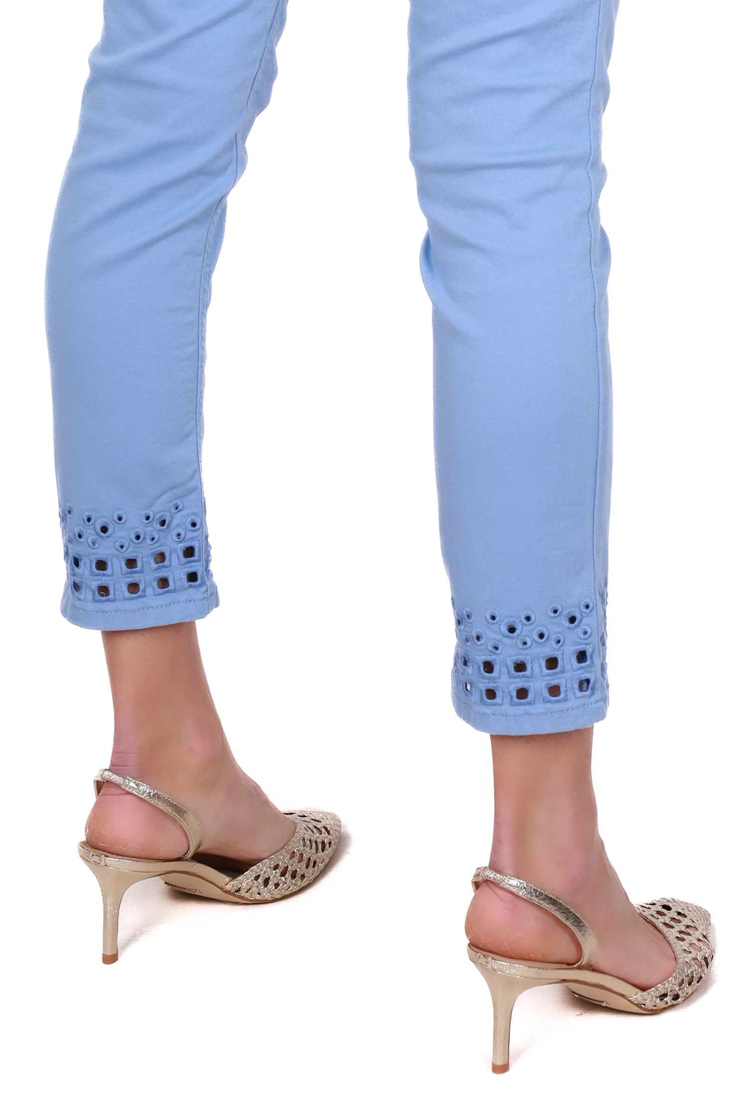 Liu Jo White jeans skinny in cotone stretch azzurro