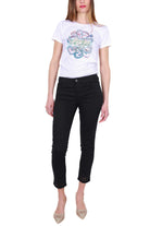 Liu Jo White jeans skinny in cotone stretch nero