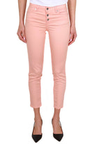 Liu Jo White jeans skinny in cotone stretch salmone